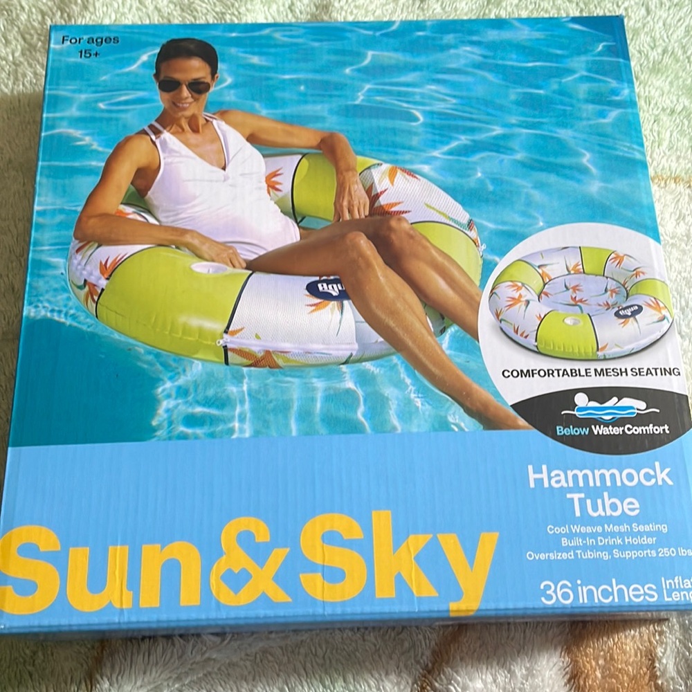 Inflatable hammock tube Sun & Sky